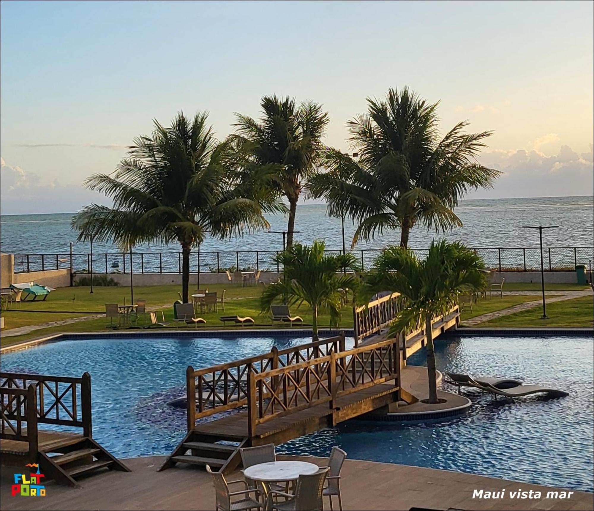 Ferienwohnung Flat Fantastico Na Beira Mar Em Tamandaré Exterior foto